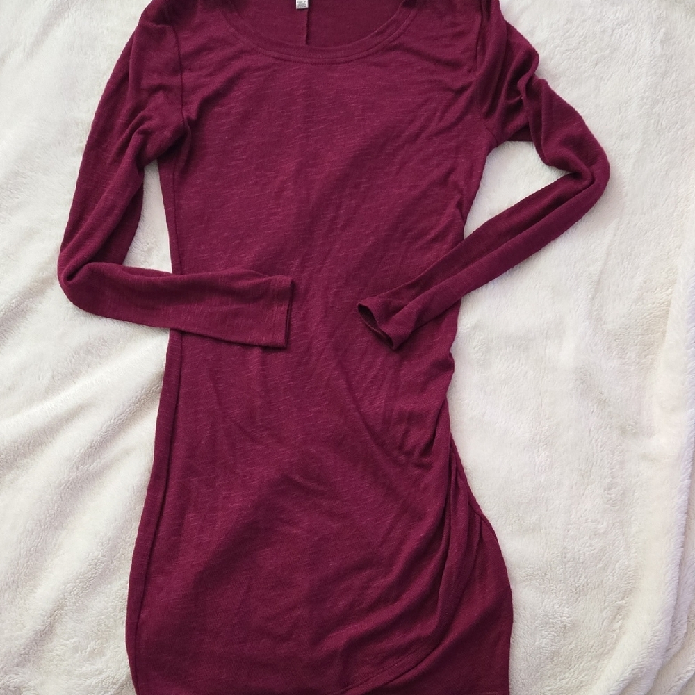 Love, Fire Deep Red Knit Top